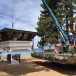 Loading cofferdam on LARC-V